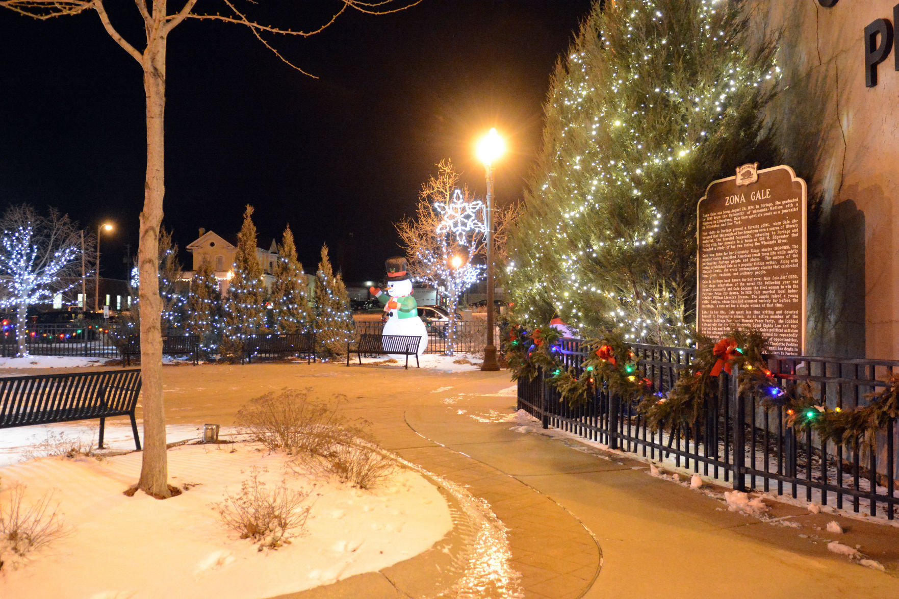 Portage celebrates holidays